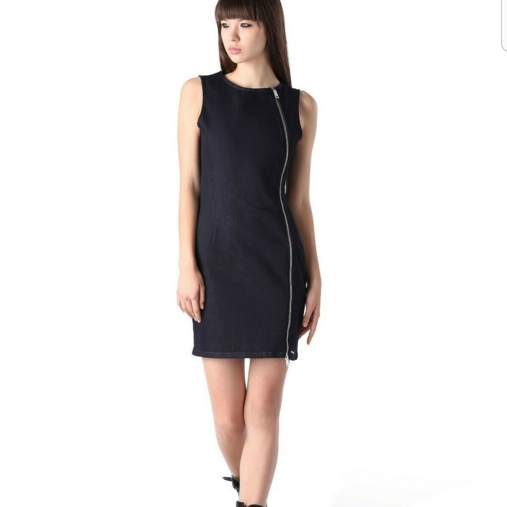 BNWT! Diesel Denim Ozee Zip Dress